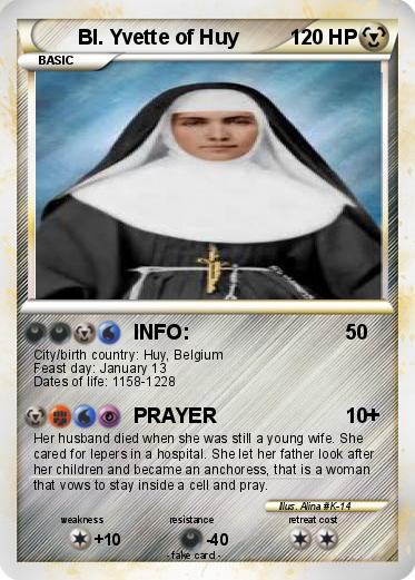Pokemon Bl. Yvette of Huy