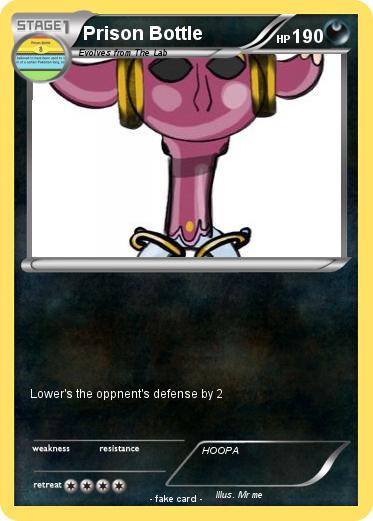 Pokemon Prison Bottle