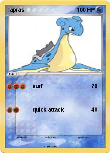 Pokemon lapras