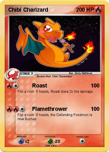 Pokemon Chibi Charizard