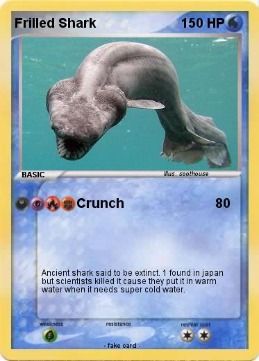 Pokemon Frilled Shark