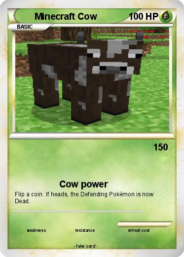 Pokemon Minecraft Cow