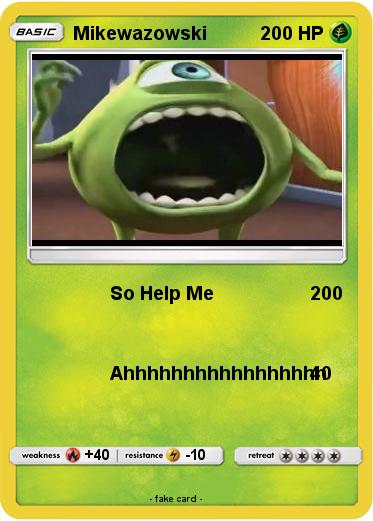 Pokemon Mikewazowski