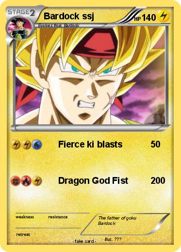 Pokemon Bardock ssj