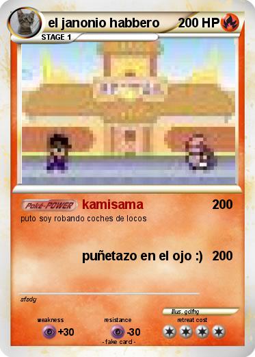 Pokemon el janonio habbero