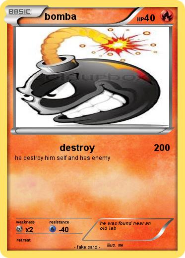 Pokemon bomba