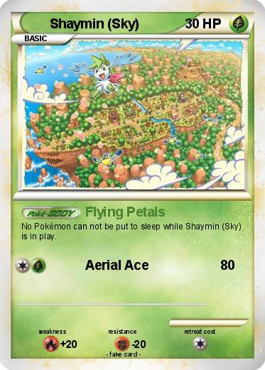 Pokemon Shaymin (Sky)