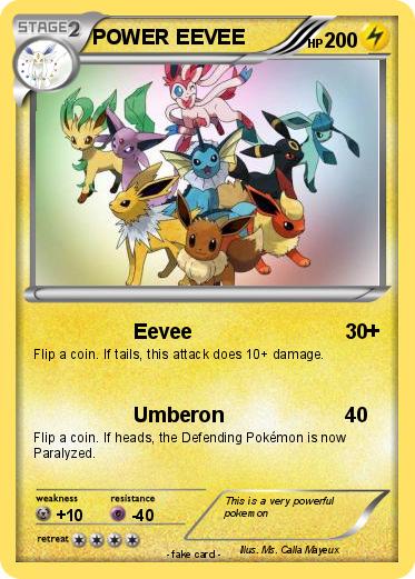 Pokemon POWER EEVEE