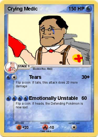 Pokemon Crying Medic