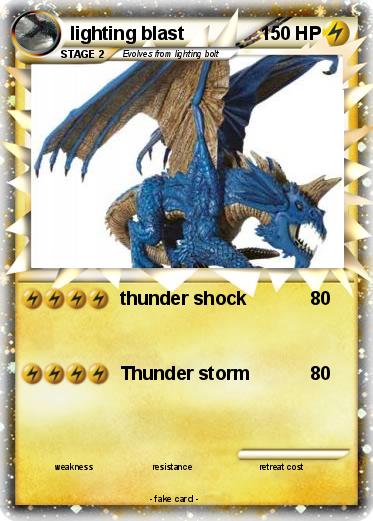 Pokemon lighting blast