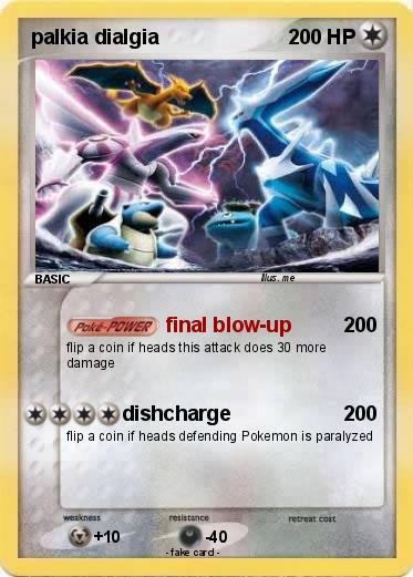 Pokemon palkia dialgia