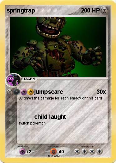 Pokemon springtrap