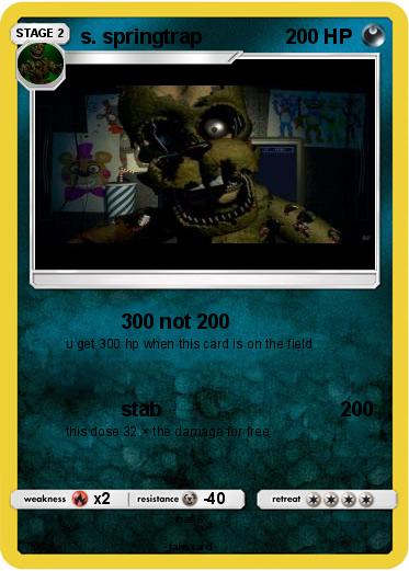Pokemon s. springtrap