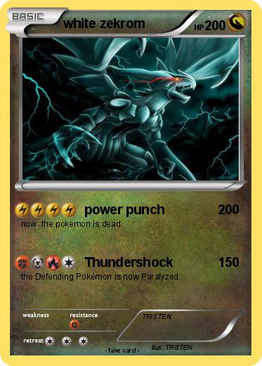 Pokemon white zekrom