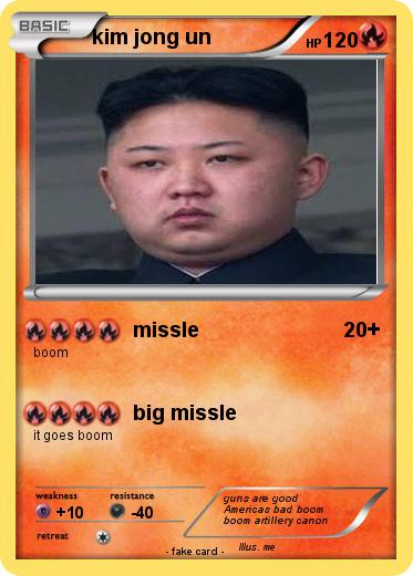 Pokemon kim jong un