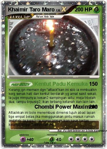 Pokemon Khaimir Taro Maro