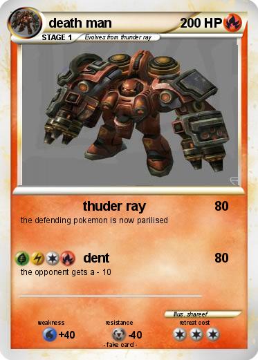 Pokemon death man