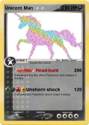 Pokemon Unicorn Man