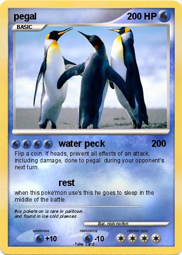 Pokemon pegal