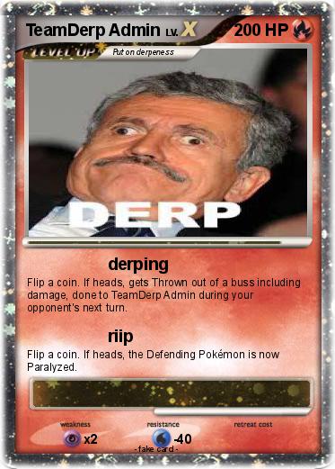 Pokemon TeamDerp Admin