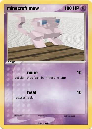Pokemon minecraft mew