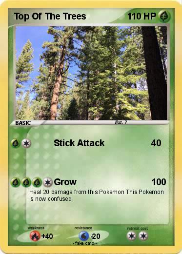 Pokemon Top Of The Trees