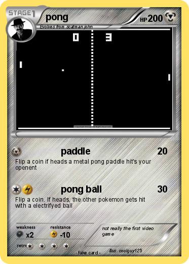 Pokemon pong
