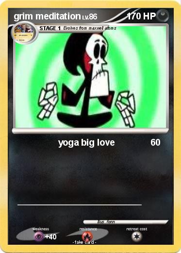 Pokemon grim meditation