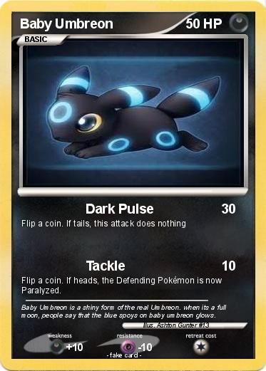 Pokemon Baby Umbreon
