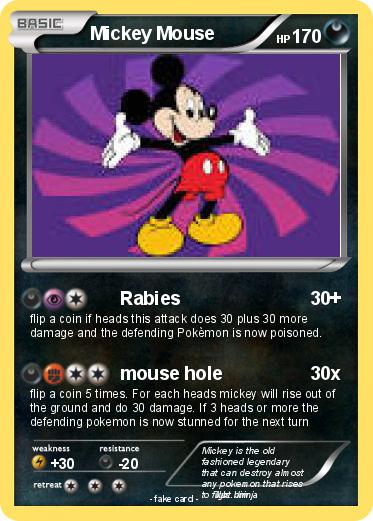 Pokemon Mickey Mouse