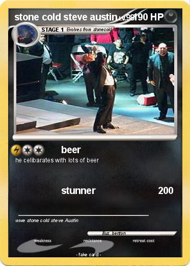 Pokemon stone cold steve austin