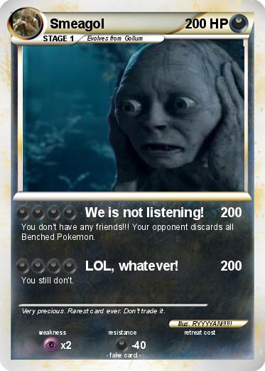 Pokemon Smeagol