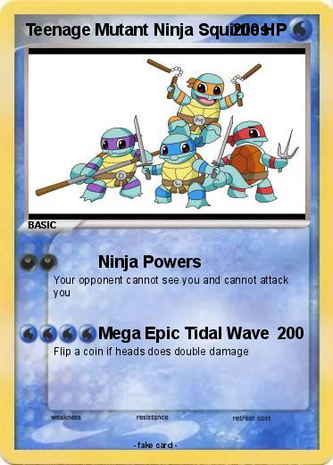 Pokemon Teenage Mutant Ninja Squirtles