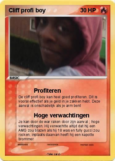 Pokemon Cliff profi boy