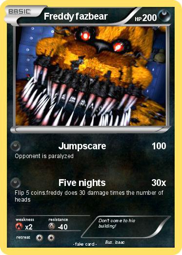 Pokemon Freddy fazbear
