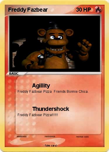 Pokemon Freddy Fazbear