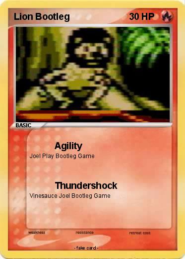 Pokemon Lion Bootleg