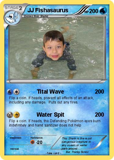 Pokemon JJ Fishasaurus