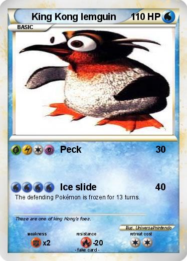 Pokemon King Kong lemguin