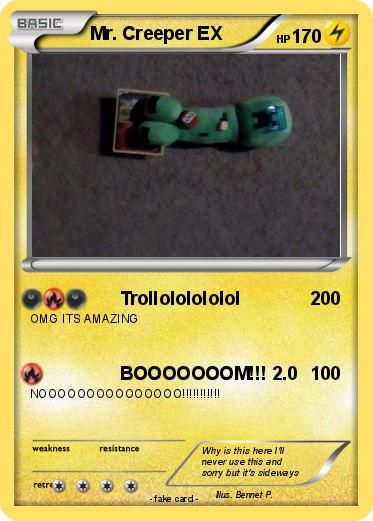 Pokemon Mr. Creeper EX