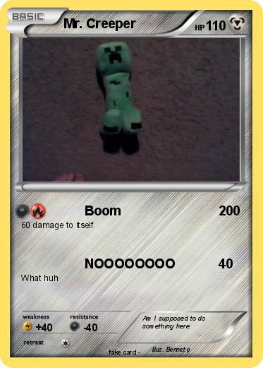 Pokemon Mr. Creeper