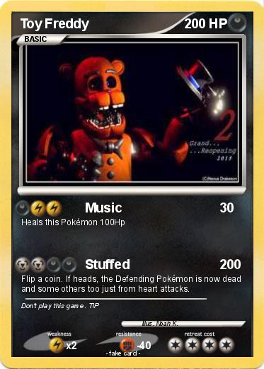 Pokemon Toy Freddy