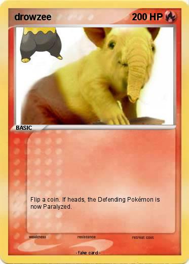Pokemon drowzee