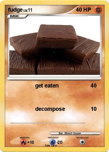 Pokemon fudge