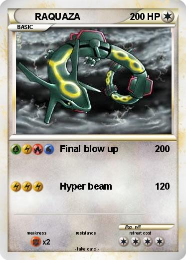 Pokemon RAQUAZA