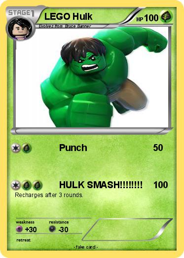 Pokemon LEGO Hulk