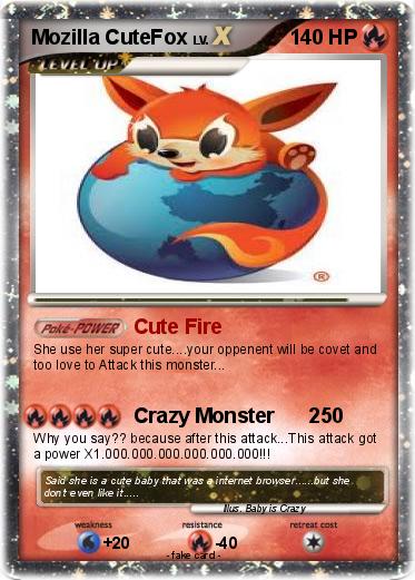 Pokemon Mozilla CuteFox