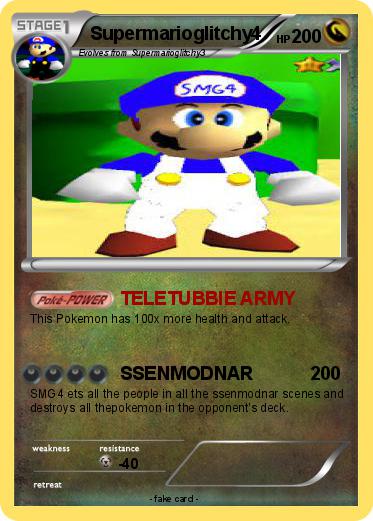 Pokemon Supermarioglitchy4