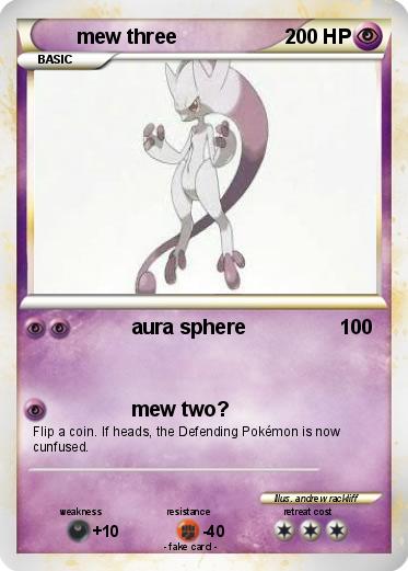 Pokemon mew three