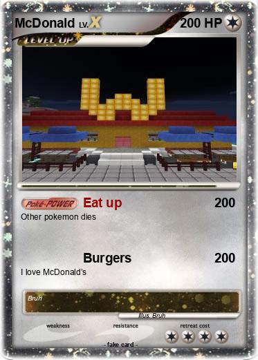 Pokemon McDonald